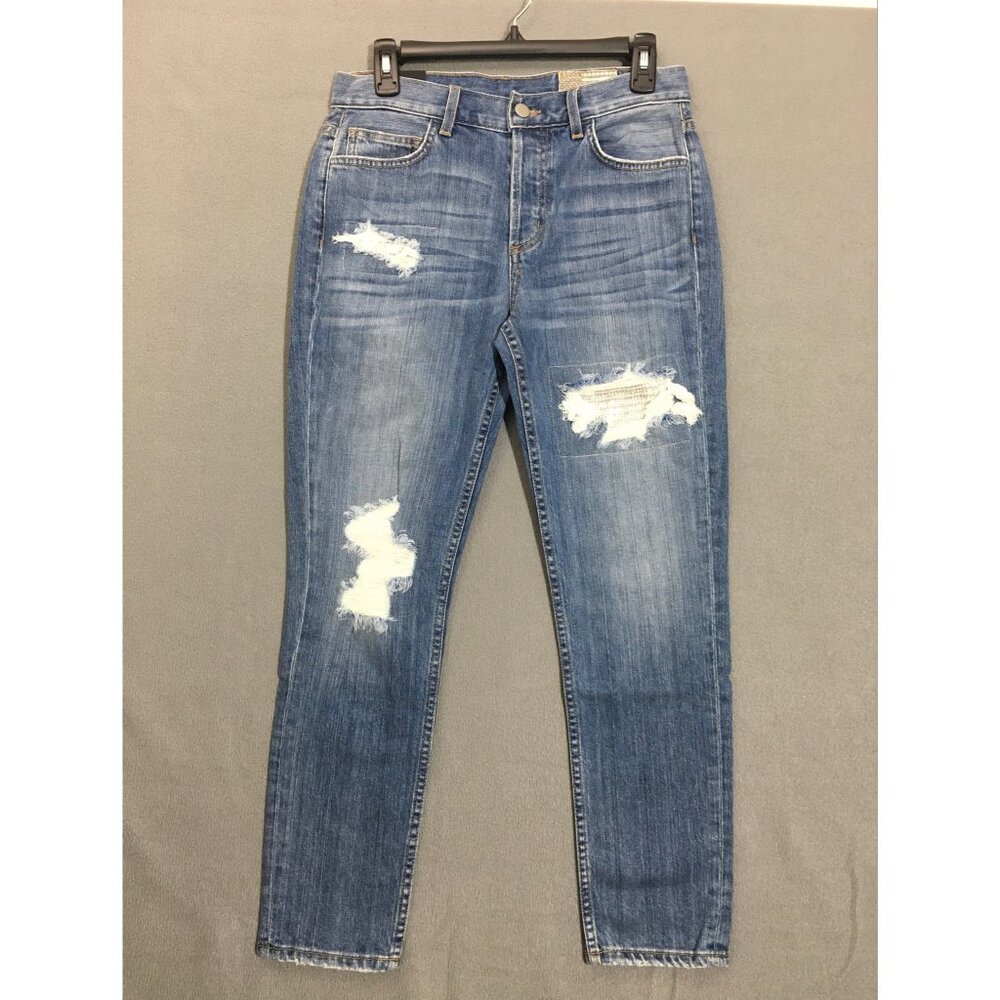Siwy Jean Womens High-Rise Skinny Distressed Size 26 Giavanna Good Times Blue